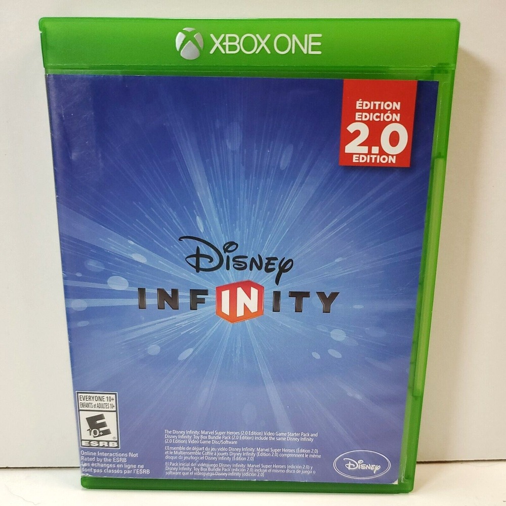 Xbox One Disney Infinity 2.0 Edition Video Game Complete w/ Manual